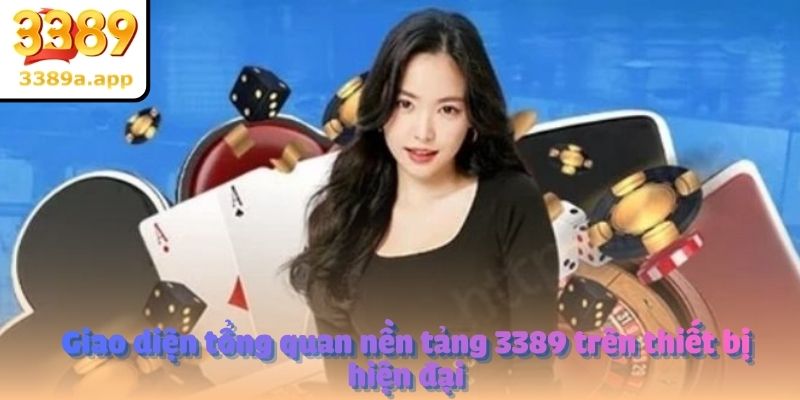 Giao diện tổng quan nền tảng 3389 trên thiết bị hiện đại